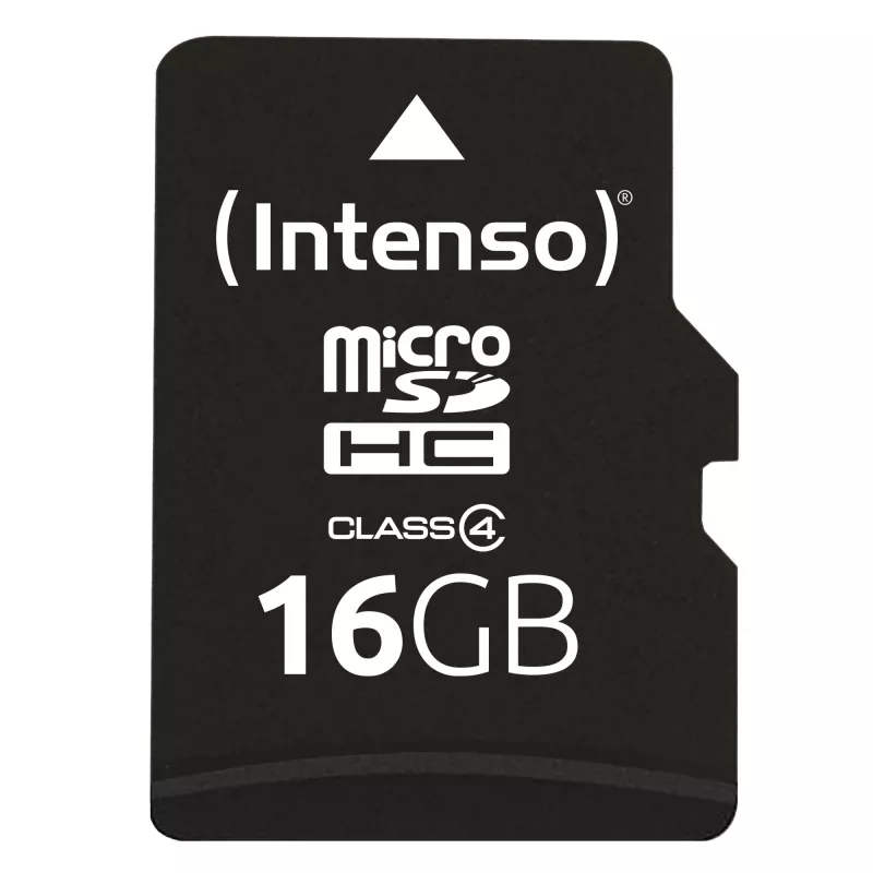 Atminties kortelė Intenso 16GB MicroSDHC Class 4 3403470