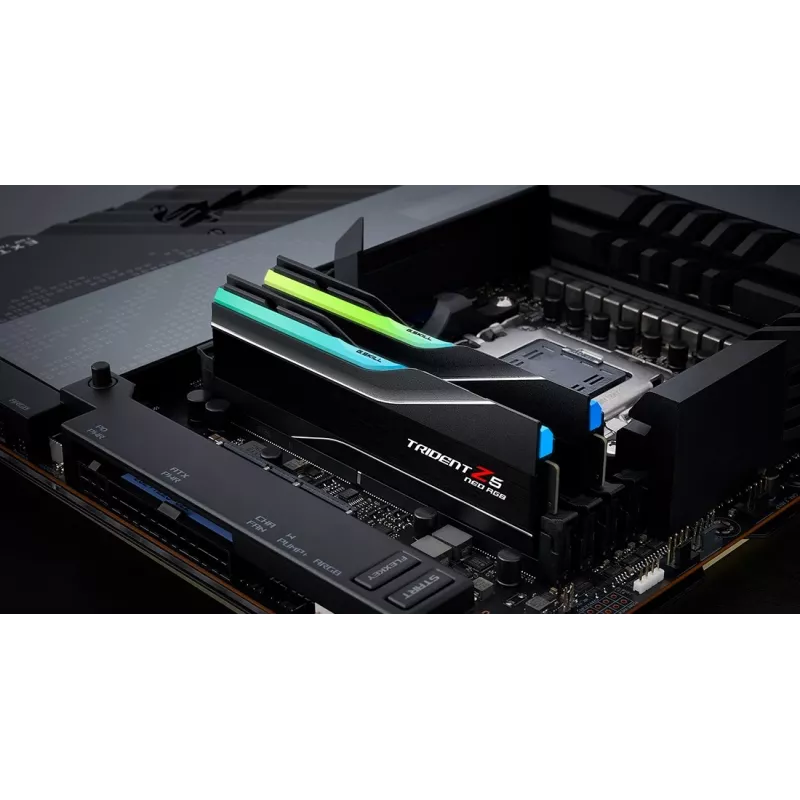 G.Skill Trident Z5 Neo RGB F5-6000J3244G64GX4-TZ5NR atminties modulis 256 GB 4 x 64 GB DDR5 6000 MT/s