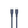 CANYON CC60SC10 USB-C į USB-C laidas, 60W, 1m, Silikoninis, Tamsiai mėlynas