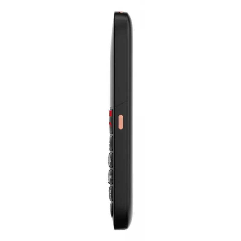 Senjorų mobilusis telefonas Gigaset GL695 – 2,31 colio (5,87 cm) ekranas, 240×320, viena SIM, 4G, 2 MP kamera, 1400 mAh, juoda