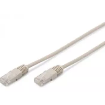 Tinklo kabelis Digitus CAT 5e U/UTP Patch Cord RJ-45 Cat5e 1,5 m Pilka