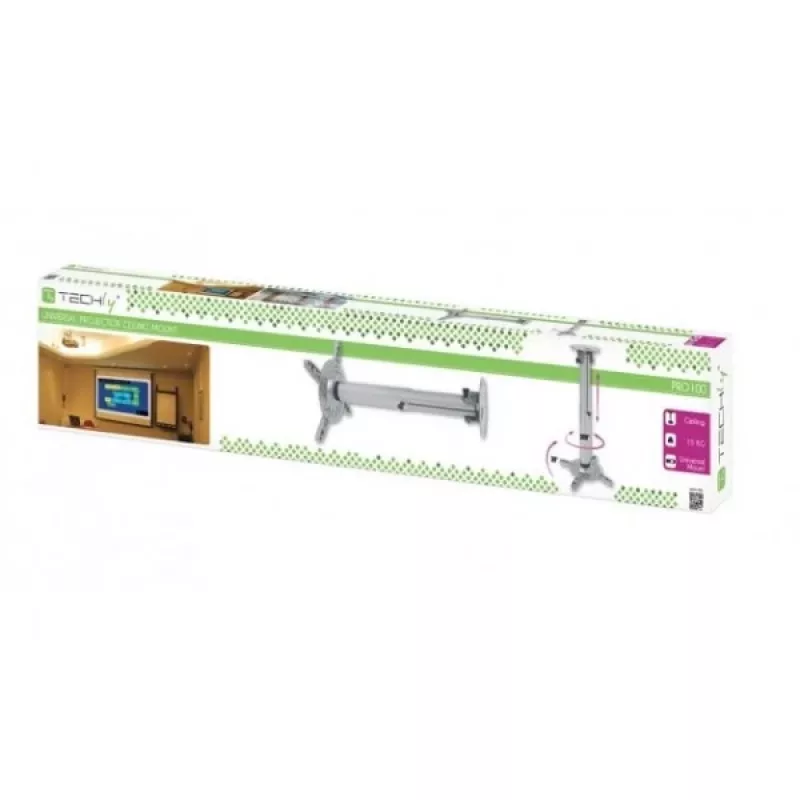 Projektoriaus lubų laikiklis Techly ICA-PM-104XL sidabrinis