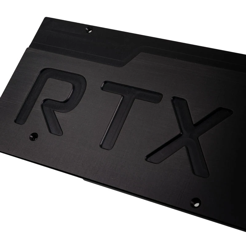 Galinė plokštė (backplate) kryographics NEXT RTX 2080, Aqua-Computer, pasyvus aušinimas, modelis 23682