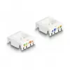 DeLOCK Keystone modulis RJ45 kištukas į LSA Cat.6A STP su fiksavimo spaustuku