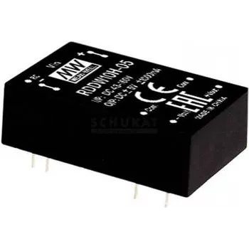 Keitiklis DC-DC MEAN WELL RDDW10H-15, 10 W, Įėjimas 43–160 V, Išėjimas ±15 V