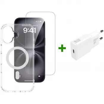4smarts 3in1 Premium Starter Set, skirtas Apple iPhone 17, suderinamas su MagSafe