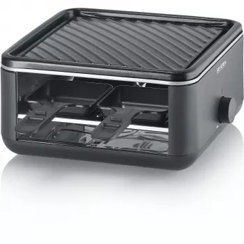 Severin RG 2360 raclette grilis 4 asmenims 800 W juodas