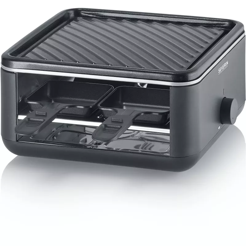 Severin RG 2360 raclette grilis 4 asmenims 800 W juodas