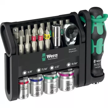 Wera 05049025001 Įrankių rinkinys 50 dalių Black Metallic