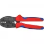 Krimpavimo replės Knipex PreciForce 975236 SB – izoliuotos rankenos, juoda, mėlyna, raudona