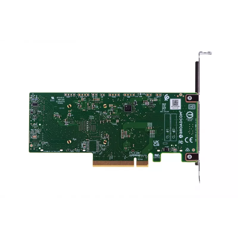 Vidinis HBA adapteris Broadcom 9500-8i – PCIe SAS/SATA 12 Gbit/s, NVMe, pilno aukščio / žemo profilio