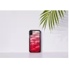 iKins apsauginis dėklas iPhone XS / XS S — rožinis ežeras ir juoda, polikarbonatinis
