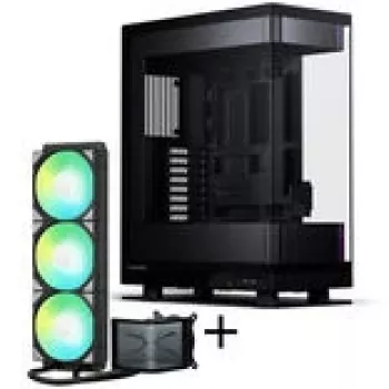 PHANTEKS Evolv X2 + TRYX PANORAMA SE ARGB pilnas skysčio aušinimas - juoda, 360mm