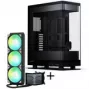 PHANTEKS Evolv X2 + TRYX PANORAMA SE ARGB pilnas skysčio aušinimas - juoda, 360mm