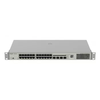 Ruijie Networks RG-NBS3100-24GT4SFP-P-V2 valdomas L2 tinklo jungiklis Gigabit Ethernet (10/100/1000) su PoE, metalinis
