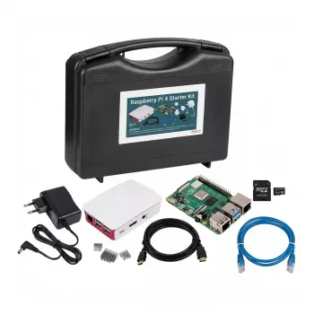 RASPBERRY Pi 3B+ 1GB Pilnas Rinkinys 1GB/Korpusas/SD-Kortelė 32GB/Priedai (RPI3B+-FULL-KIT)