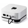 Satechi stovas-hub'as ST-GNMMES su SSD korpusu, USB 3.2 Gen 2 Type-C, USB-A ir SD, sidabrinis