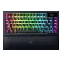 Mechaninė žaidimų klaviatūra Razer BlackWidow V4 Pro 75% belaidė, 4000 Hz dažnis, Orange Tactile jungikliai