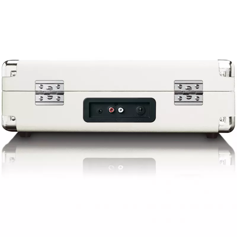 Patefono grotuvas su diržine pavara Lenco TT-115CR kreminis – lagamininis vinilo grotuvas, USB įrašymas, Bluetooth 5.0, 33/45/78 RPM