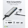 Goobay Slim 4-Port USB-Hub USB-C / USB-A 5 Gbit/s USB 3.2 (76563)