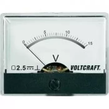 Voltcraft AM-60X46/15V/DC nuolatinės srovės voltmetras 15 V