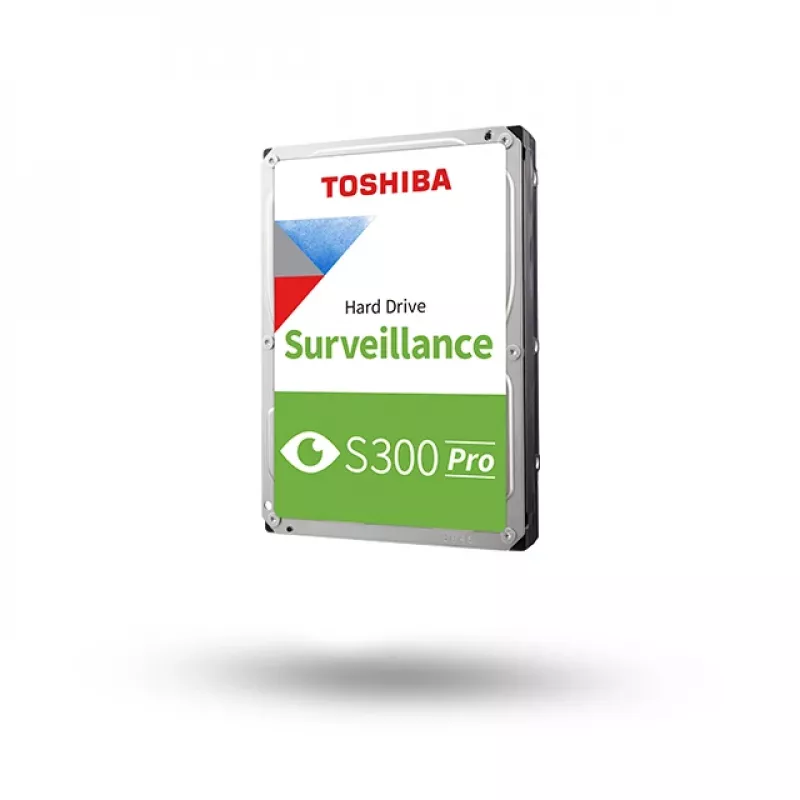 Toshiba S300 Pro vidinis kietasis diskas stebėjimo sistemoms 10 TB 7200 RPM 512 MB 3.5 Serial ATA III