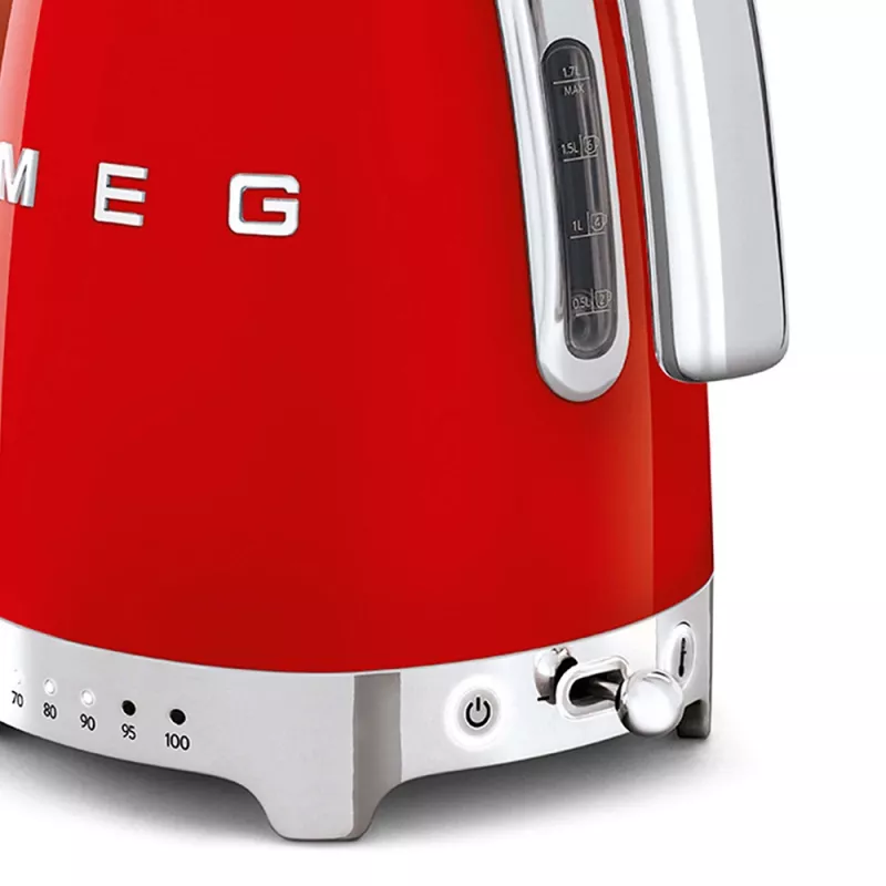 Elektrinis virdulys Smeg 1.7L 2400W Raudonas