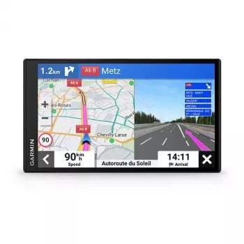 Garmin DriveSmart 76 navigator fiksuotas 17,8 cm (7 inch) TFT lietimui jautrus ekranas 239,6 g juodas (EU MT-D)
