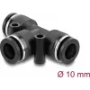 Pneumatinis T formos jungiamasis elementas DeLOCK 60750, 10 mm, su dviem tvirtinimo angomis