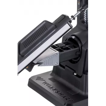 Pjovimo galąstuvas Work Sharp Precision Adjust 09DX164 reguliuojamu kampu su keraminiu glaistymo strypu, deimantinėmis plokštelėmis, juodas, 243,8×165,1×143,3 mm