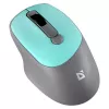 Defender Feam MM-296 52294 belaidė optinė pelė, tylus spragtelėjimas, 1600 DPI, USB, mėtinės spalvos
