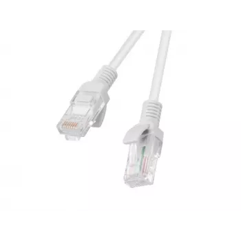 LANBERG tinklo kabelis Cat5e RJ-45 – RJ-45 0,25 m baltas (PCU5-20CC-0025-S)