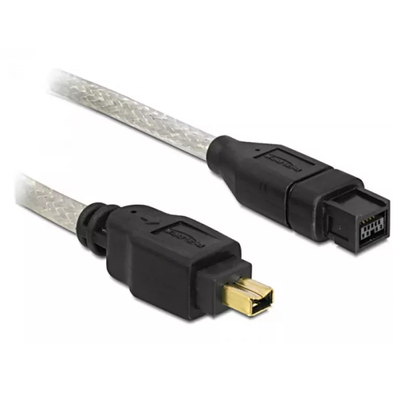 FireWire A/B kabelis DeLOCK 82588 1,0 m pilka
