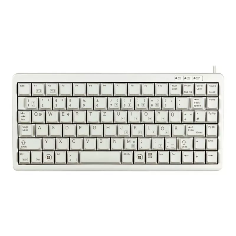 CHERRY G84-4100 klaviatūra universali USB QWERTZ pilka