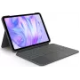 Klaviatūros dėklas Logitech Combo Touch QWERTZ vokiškas Smart Connector Graphite, skirtas iPad Pro 11 inch (M4)