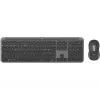 Logitech Signature Slim Combo MK950 – belaidė klaviatūra ir pelė, pilno dydžio, QWERTY ispaniškas išdėstymas, grafitas (920-012486)