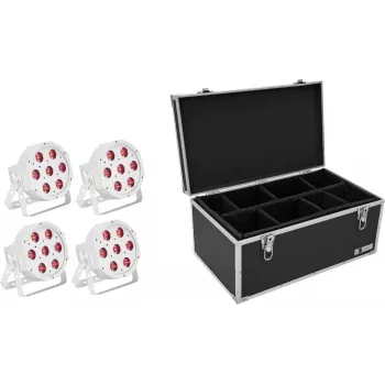 LED grindinis šviestuvas EUROLITE SLS-7 HCL White 4x – 4 balti šviesos diodai