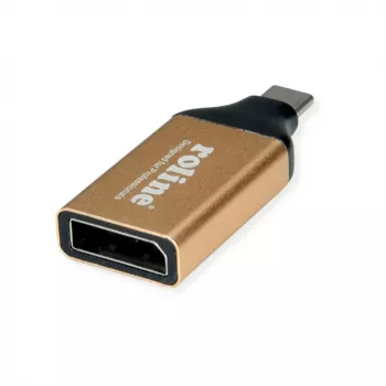 ROLINE 12.03.3232 USB grafikos adapteris 4096 x 2560 pikseliai Auksinis