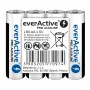 Šarminės baterijos everActive LR6 AA, 4 vnt. — 1,5V, 3000 mAh, 50,5×14,5 mm