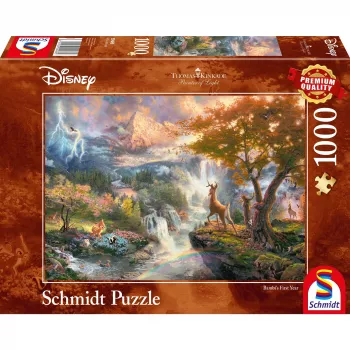 Dėlionė Schmidt Spiele Disney Bambi 1000 dalių, plotis 693 mm, nuo 12 metų