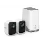 Eufy Security S300 EufyCam 3C 2-Cam Rinkinys Belaidė Lauko Sekimo Kamera, 4K raiška, Išplečiama Vietinė Saugykla iki 16TB, Veido Atpažinimo DI