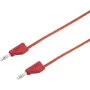 VOLTCRAFT matavimo laidas [Kištukas 4 mm - Kištukas 4 mm] 5 m Raudonas MSB-300 (MSB-300-5-Red)