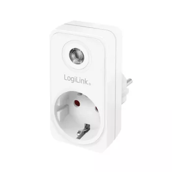 LogiLink PA0263 Apsauginis nuo viršįtampių adapteris baltas 1 AC lizdas 230 V