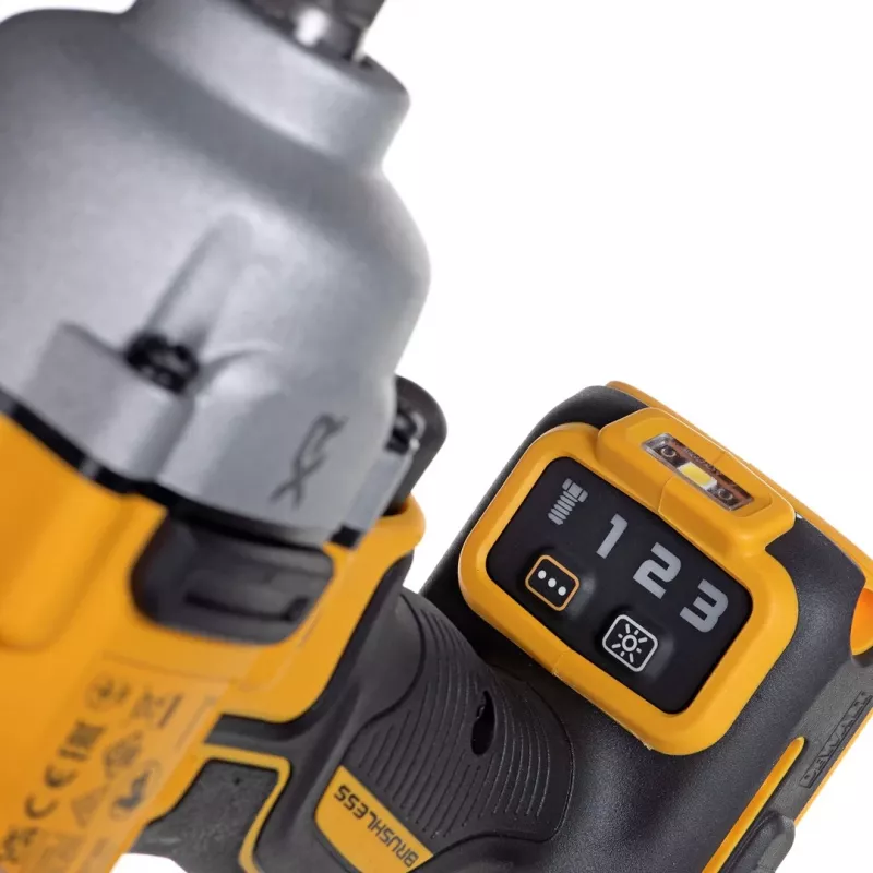 DeWALT DCF891NT-XJ smūginis suktuvas Geltonas