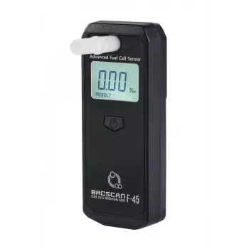 BACscan F-45 alkotesteris 0-4% Juodas