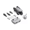 Kvadrakopteris DJI Air 3S RC-N3 – 50 MP kamera, 4K, 4 rotoriai, maks. greitis 27 m/s, nuotolis 32 000 m, 4276 mAh baterija, pilka