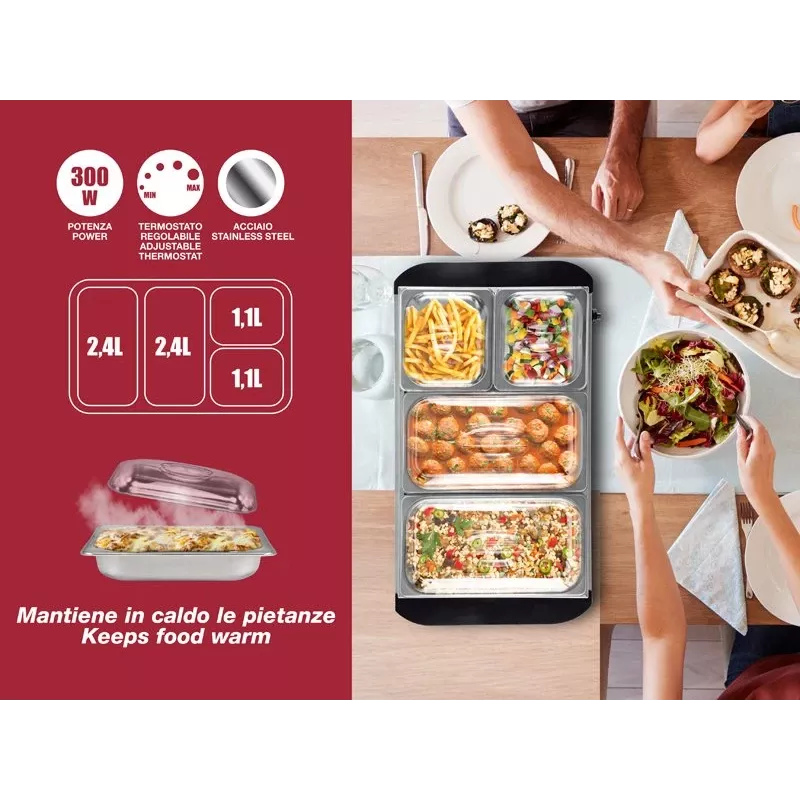 Kaitlentė Beper P101TEM002, 2 kaitvietės, jutiklinis valdymas