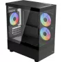 Korpusas Micro/Mini-ITX AEROCOOL Geh Viewport Mini-G-BK-v4 ARGB juodas