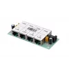 PoE injektorius Extralink 4 prievadai 4x 100Mb/s RJ45, Fast Ethernet, 48 V, be korpuso