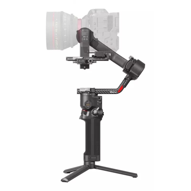 Rankinis kameros stabilizatorius DJI RS 4 Pro Combo, juodos spalvos, anglies pluoštas, 13 h baterija